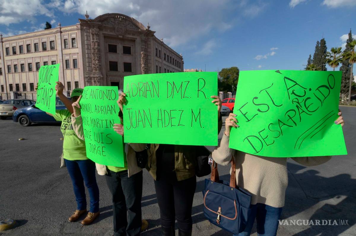 $!Exige justicia en Saltillo madre de joven desaparecido hace 11 años