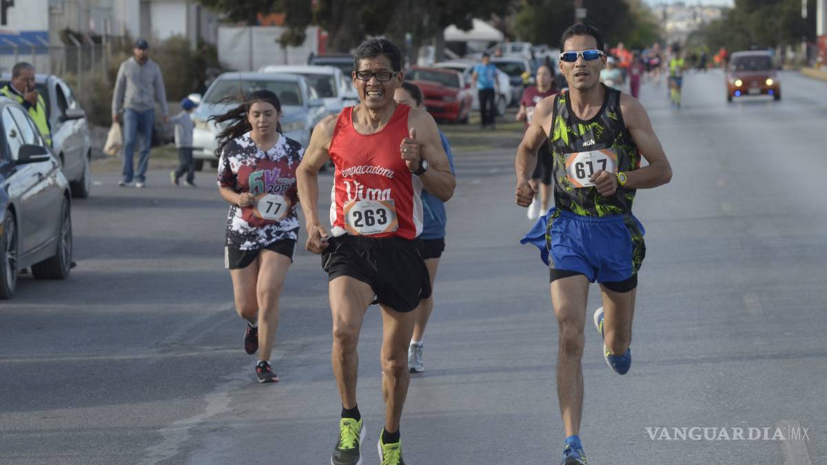 Vuelven al asfalto con prueba de 12 y 5K en Saltillo