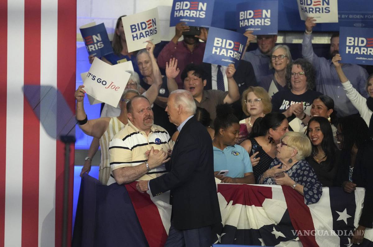 $!Cada vez son más los donantes que amenazan con cortar el flujo de financiación al Partido Demócrata tras perder la confianza en Joe Biden, como candidato electoral