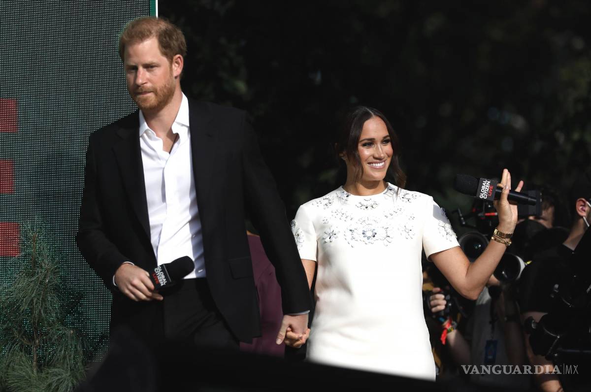 $!Meghan Markle y el Príncipe Harry también estuvieron presentes en Nueva York para hablar sobre la igualdad en la distribución de vacunas contra el COVID-19.