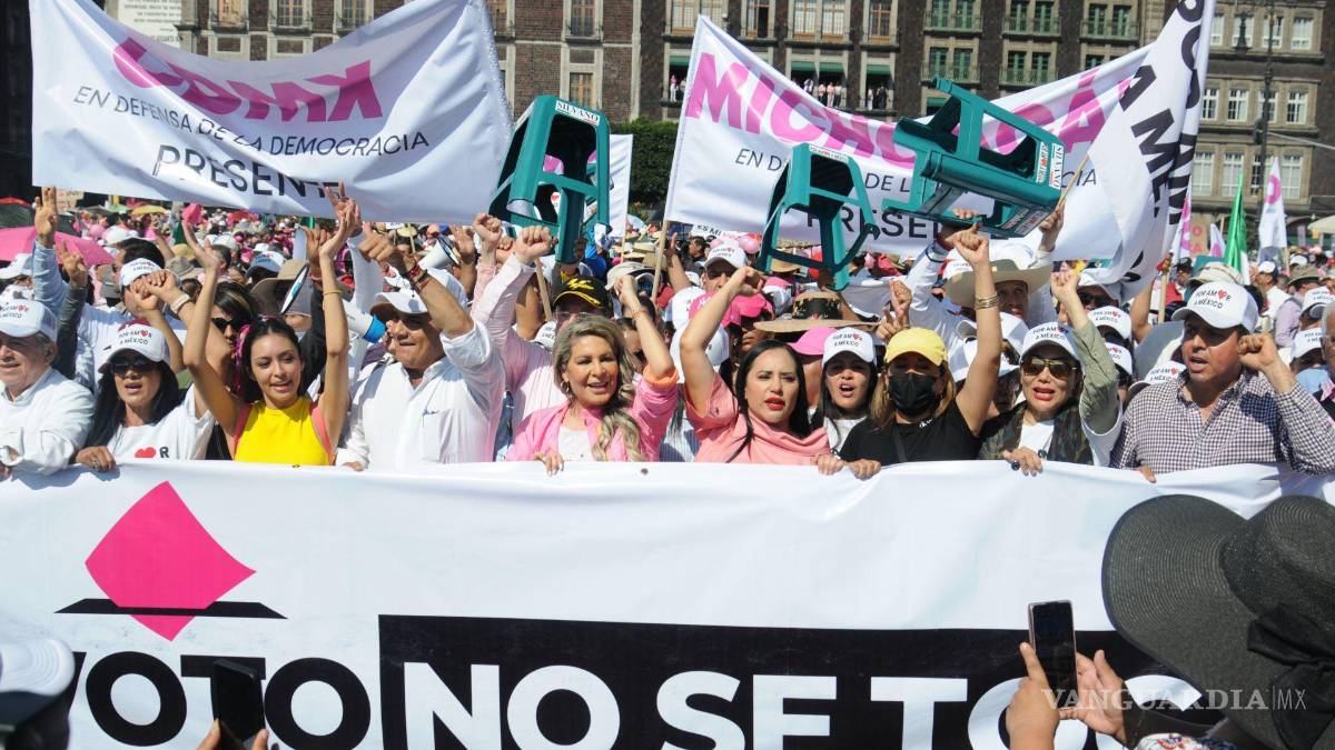 Así toman las calles y plazas miles de mexicanos para defender al INE (Fotos)