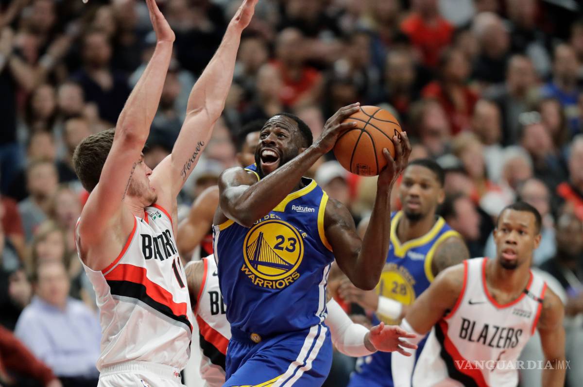 $!Una vez más, Portland sucumbe ante el poderío ofensivo de Golden State
