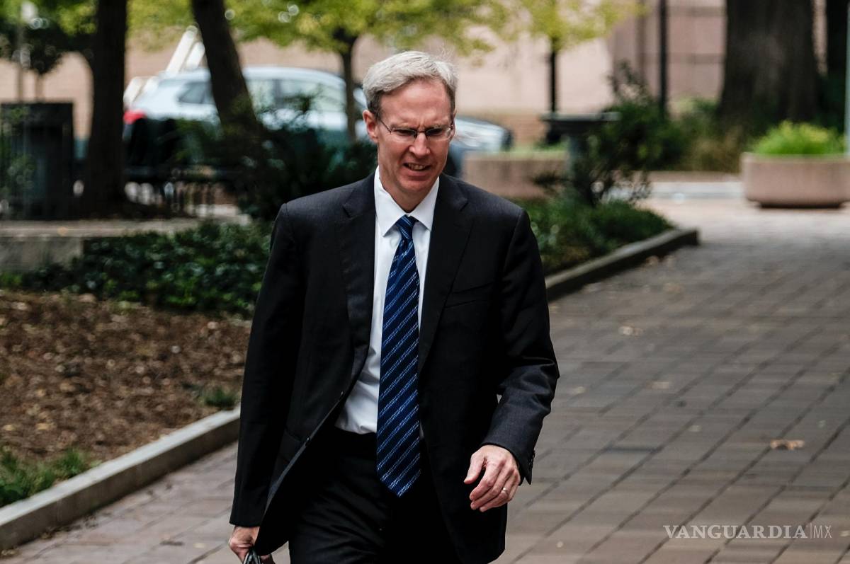 $!El abogado principal de Google, John Schmidtlein, llega al tribunal federal E. Barrett Prettyman en Washington.