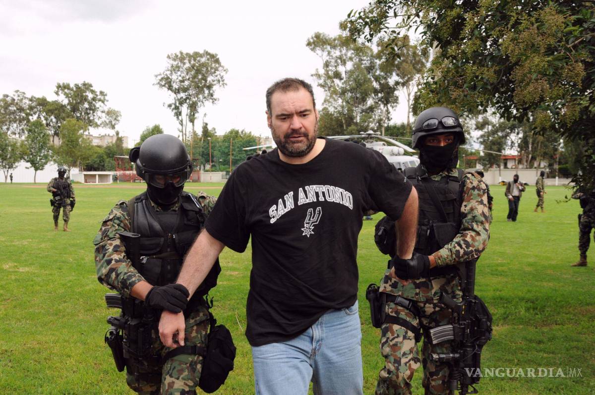 $!En 2010, Sergio Villarreal Barragán, “El Grande”, fue capturado en Puebla.