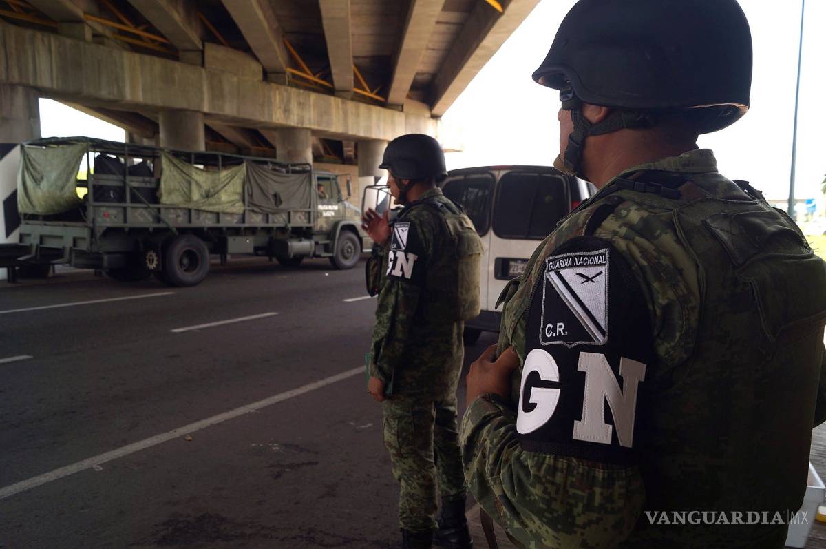 $!México endurece el control migratorio en su frontera sur con la Guardia Nacional (fotogalería)