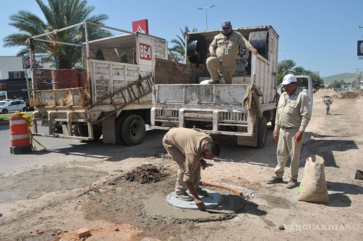 $!SIMAS inicia reposición de colectores