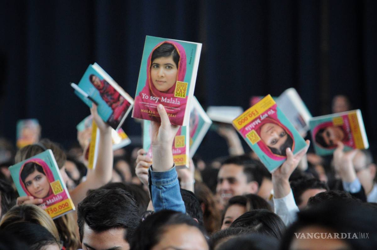 $!Hay que alzar la voz para cambiar al mundo: Malala en México