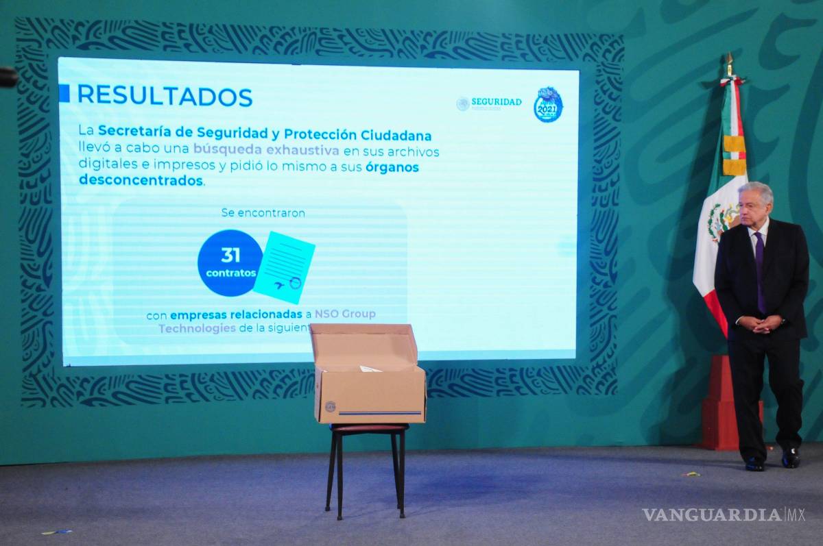 $!Durante el gobierno de López Obrador se prometió que se iba a investigar la compra y utilización del malware que sirvió para espiar a periodistas y opositores.