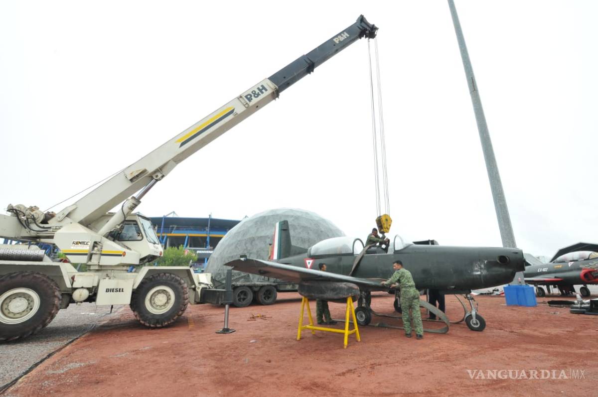 $!En Monclova avanzan preparativos de la exposición militar "Pasión por Servir a México"