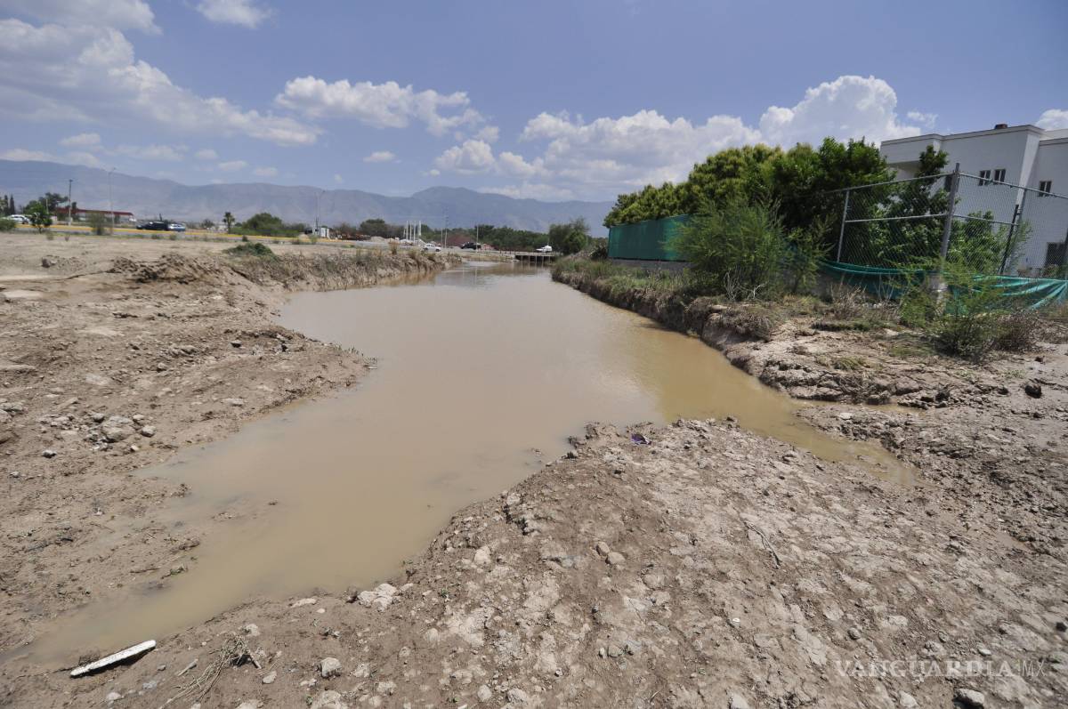 $!Por suspensión de obra en Arroyo del Cuatro, hay colonias de Saltillo en riesgo de inundarse
