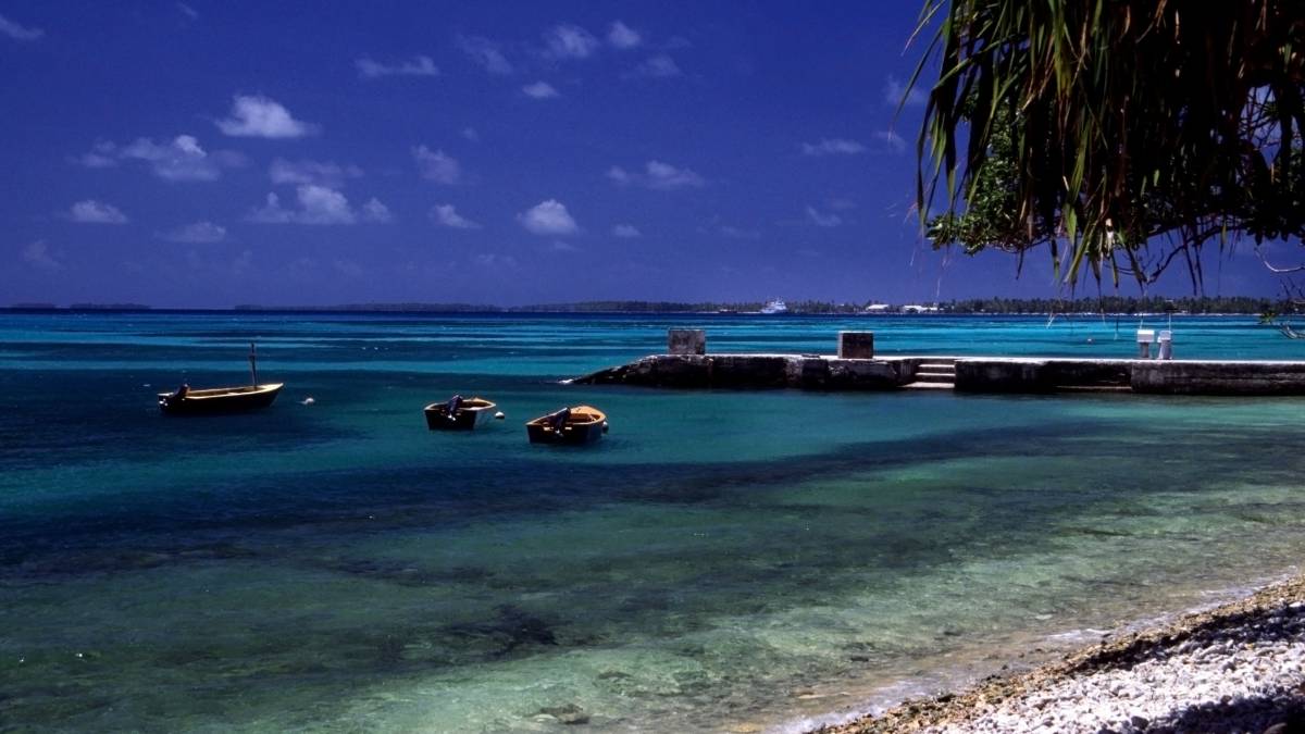 La isla de Tuvalu, el país menos visitado del mundo