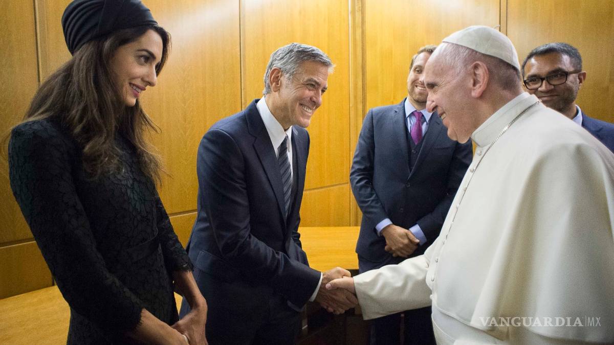 El Papa se reúne con Hollywood