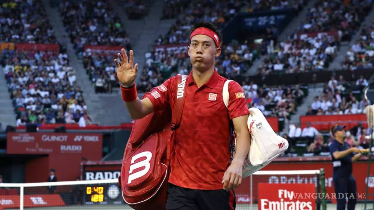 Lesión deja fuera a Kei Nishikori