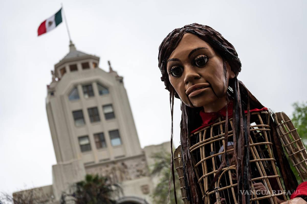 $!Amal, que representa a niños refugiados, promovió la inclusión en Monterrey, una de las principales receptoras de migrantes del creciente flujo migratorio.