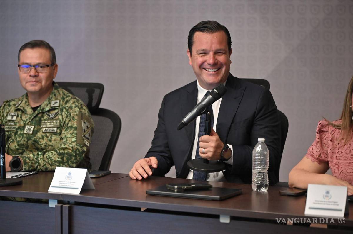 $!Autoridades de Coahuila y Durango participaron en la Mesa de Seguridad para fortalecer la coordinación regional.