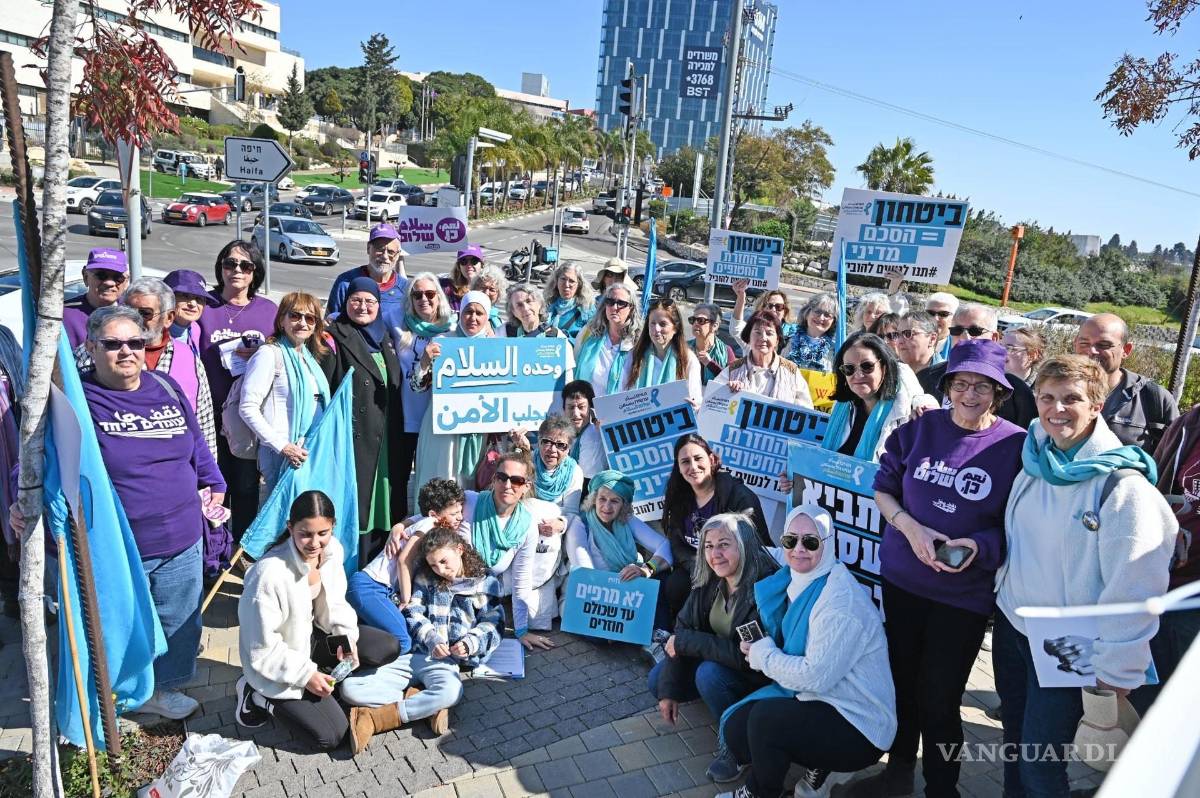 $!Imagen de una manifestación facilitada por la organización de mujeres más importante en Israel creada en 2014.