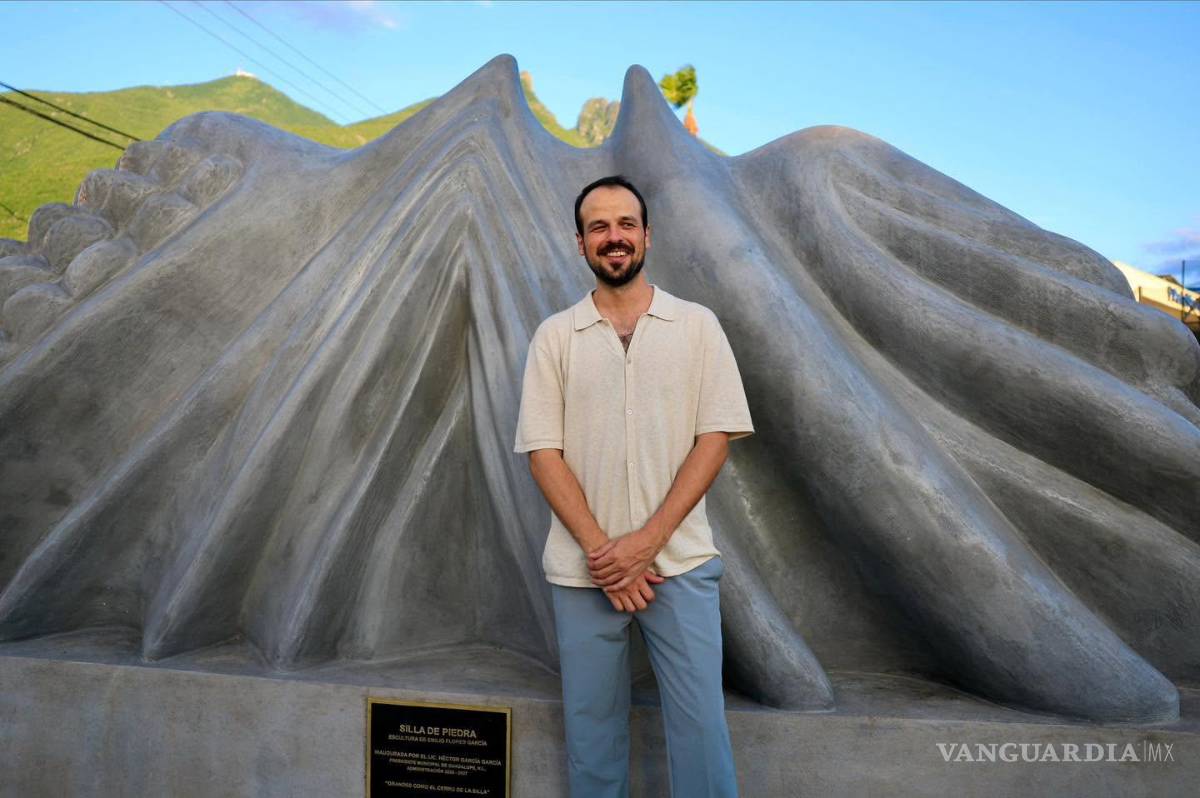 $!Develan obra inspirada en el Cerro de la Silla en el municipio de Guadalupe, Nuevo León