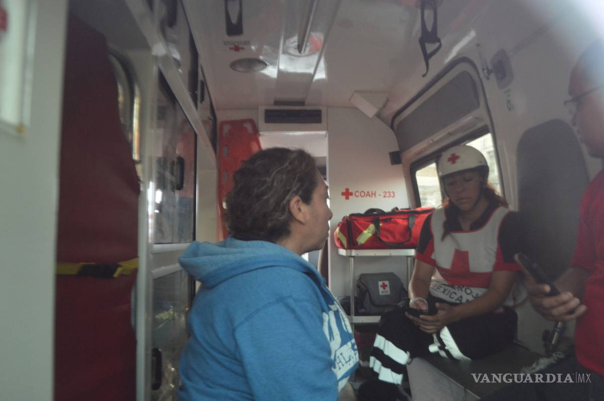 $!Se lesionan por reparación de calle en centro de Saltillo