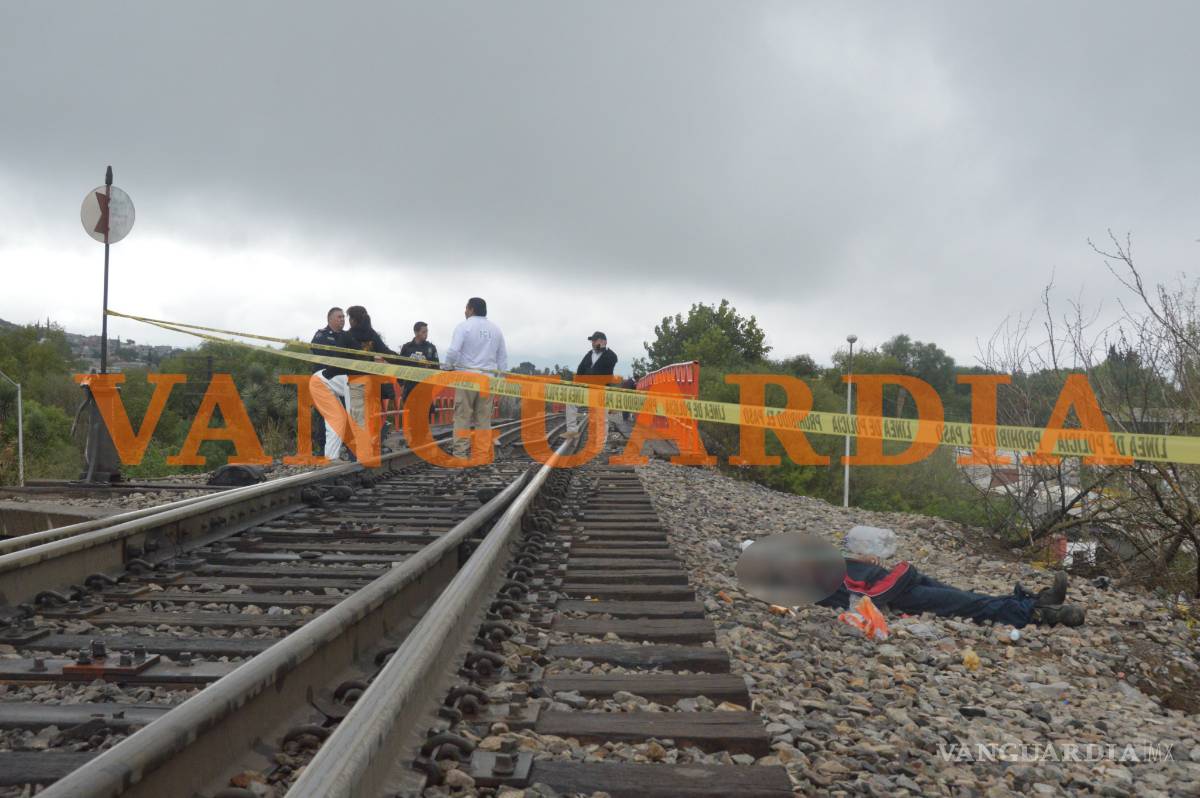 $!Encuentran a hombre sin vida cerca de vías del tren en Saltillo