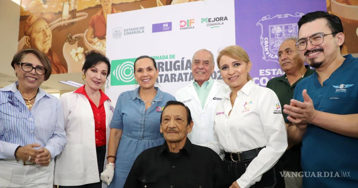 Devuelven la visión a más de mil coahuilenses mediante jornadas oftalmológicas gratuitas