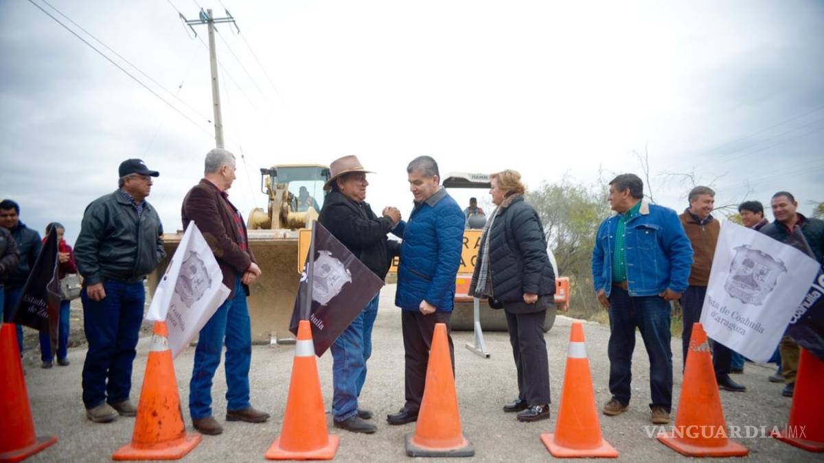 Arranca Riquelme obras por 38.9 MDP en la Región Carbonífera