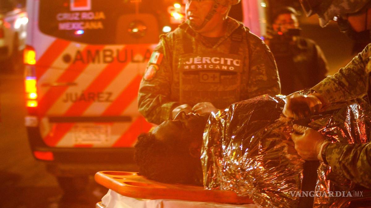 Así fue el incendio en Instituto Nacional de Migración en Ciudad Juárez en el que fallecieron 40 migrantes (fotos)