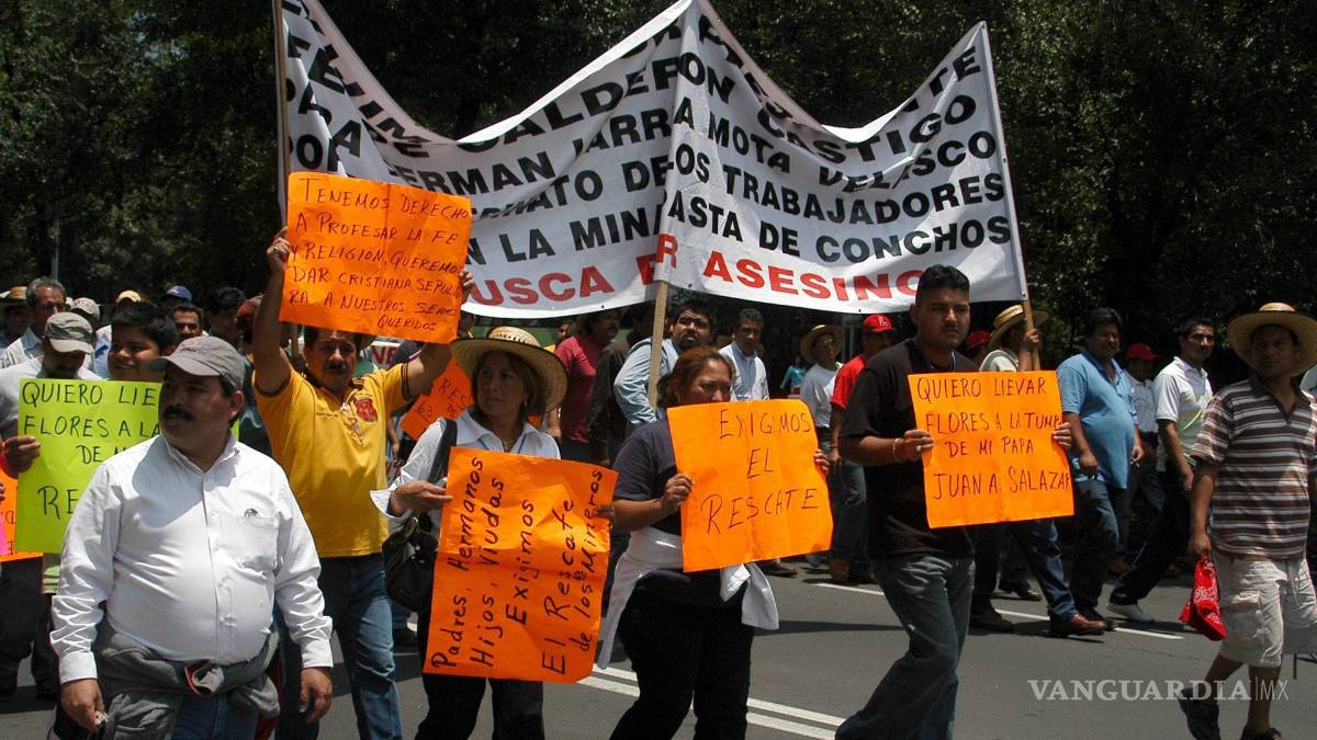 18 años de la explosión de la mina Pasta de Conchos, entre promesas incumplidas (fotos)
