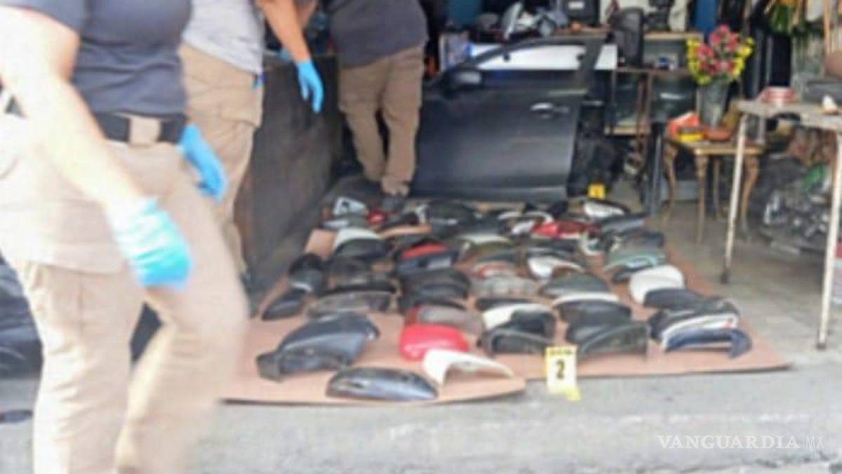 Catean local comercial en el que aseguran 14 mil piezas automotrices, en Nuevo León