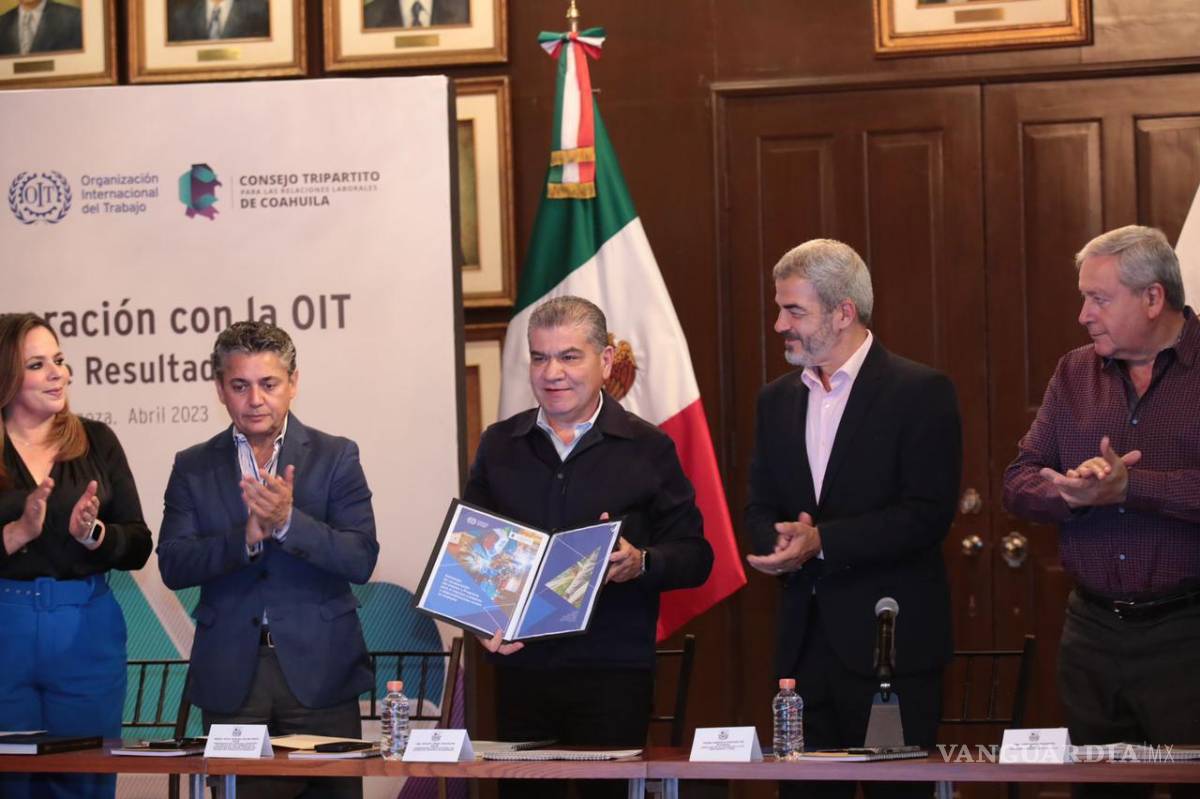 $!El director de la Oficina de la OIT destacó los resultados que se han visto en Coahuila.