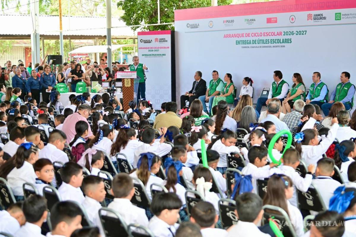 $!Más de 90 mil estudiantes de educación básica regresaron a las aulas este lunes en el municipio.