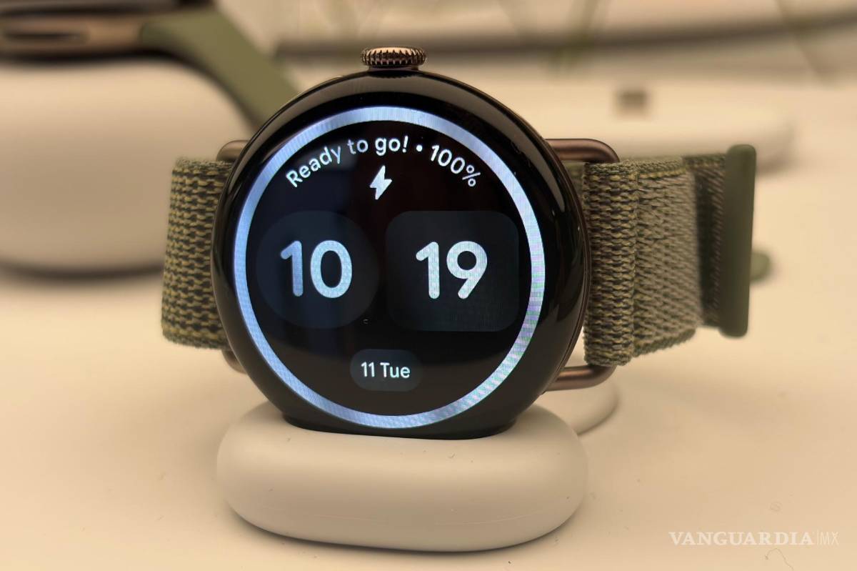 $!En reloj Pixel Watch 5 de Google durante una presentación previa de sus nuevos productos en el marco de 'Made by Google' en Nueva York.