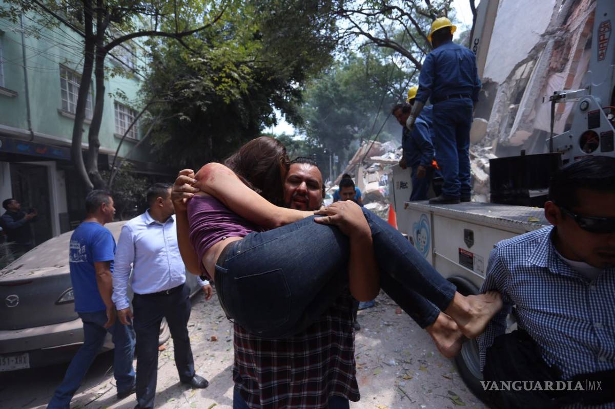 $!Terremotos de 1985 y 2017 en imágenes