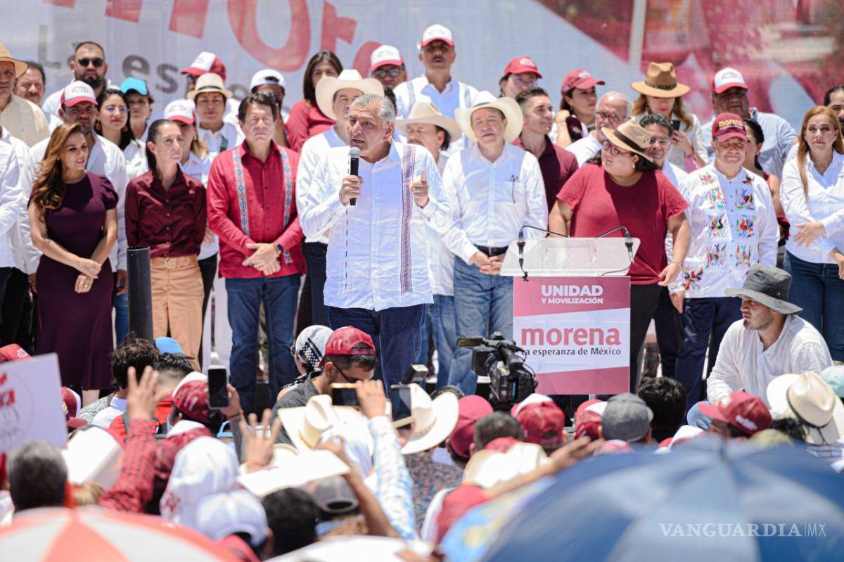 $!Mitin de MORENA en Torreón, Coahuila.