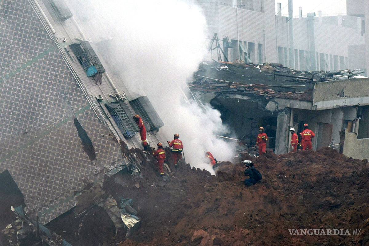$!Hay 91 desaparecidos por alud en China