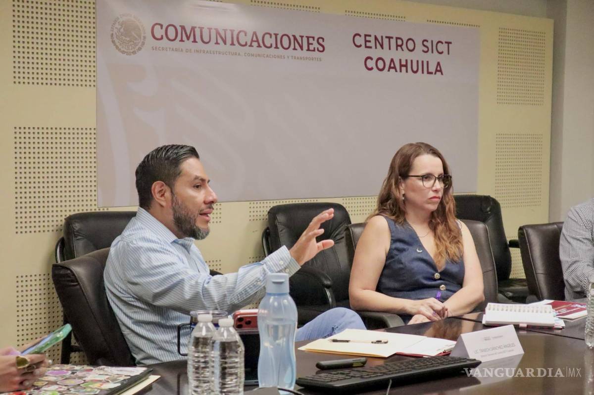 $!Tanech Sánchez, director del Centro SICT Coahuila.