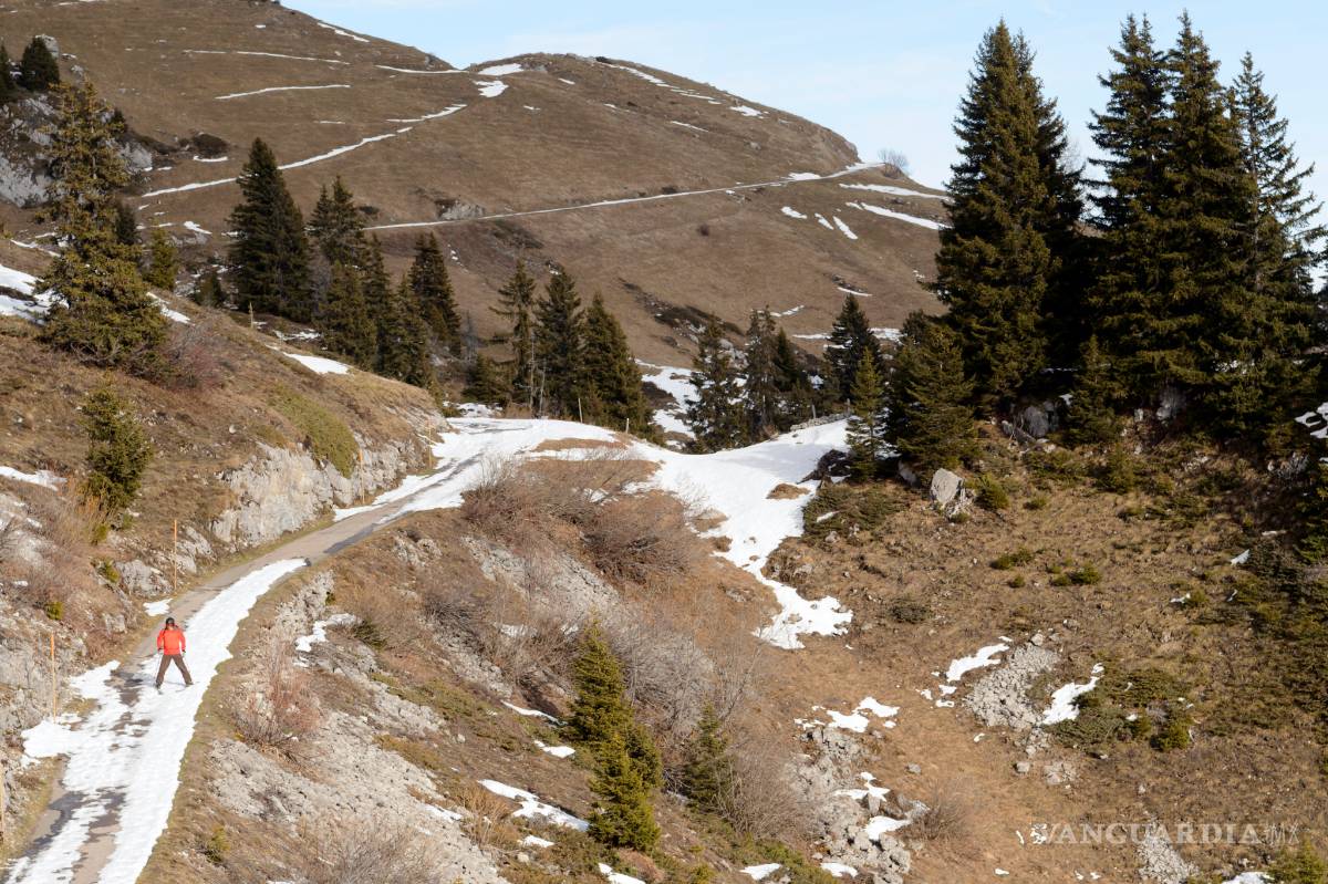 $!La blanca Navidad no llegó a Suiza