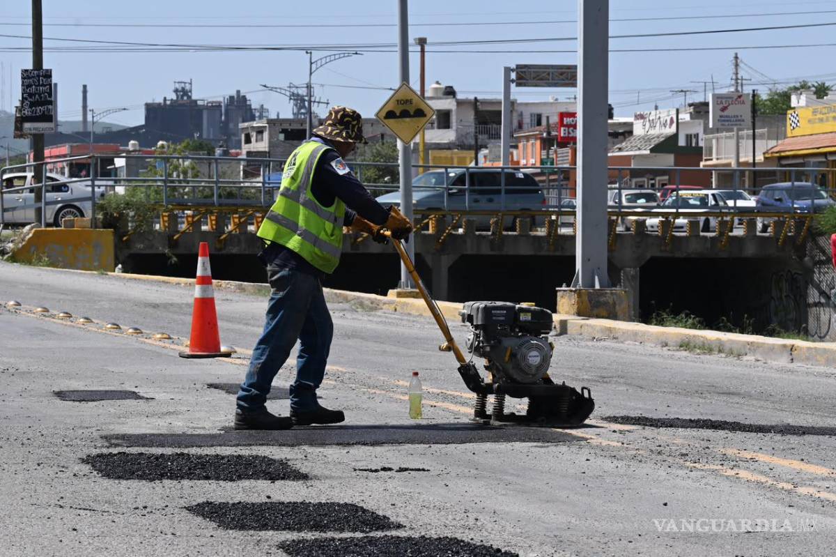 $!Las labores de bacheo son permanentes.