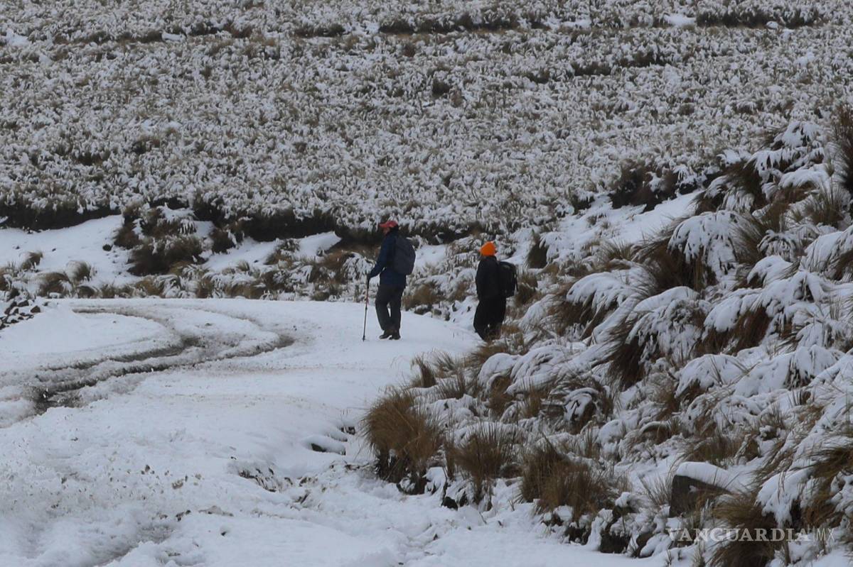 $!La nieve, un fenómeno natural que también pasa en México.