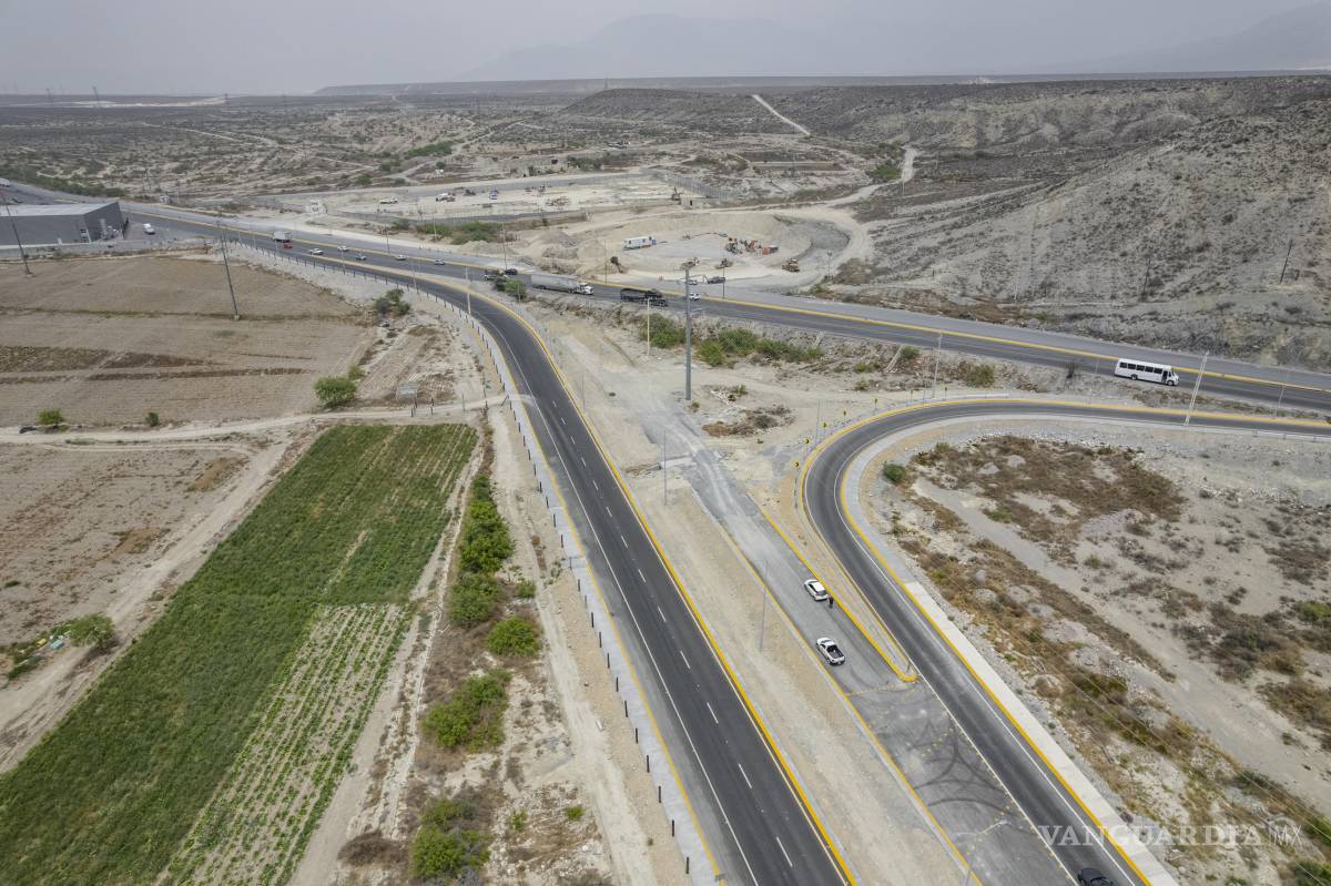 $!Esta infraestructura permitirá una incorporación más directa para los automovilistas que se trasladan desde Saltillo hacia Ramos Arizpe o Monterrey, sin necesidad de hacer retornos complicados.