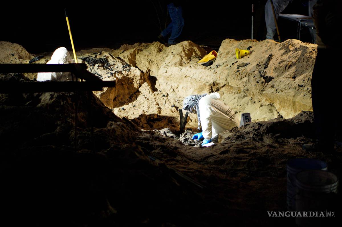 $!MEXICALI BAJA CALIFORNIA 15 ENERO 2026.-Una quinta fosa clandestina fue localizada en la colonia Miguel Alemán, en el Valle de Mexicali, durante los trabajos de búsqueda que realizan colectivos de familiares de personas desaparecidas en coordinación con autoridades.