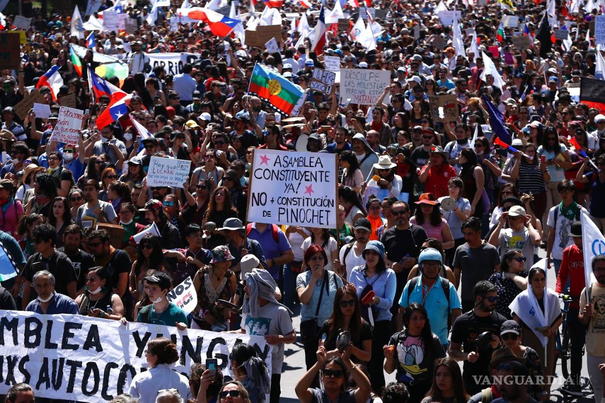 $!Masivas protestas en Chile pese a medidas anunciadas por Sebastián Piñera y haber pedido 'perdón'