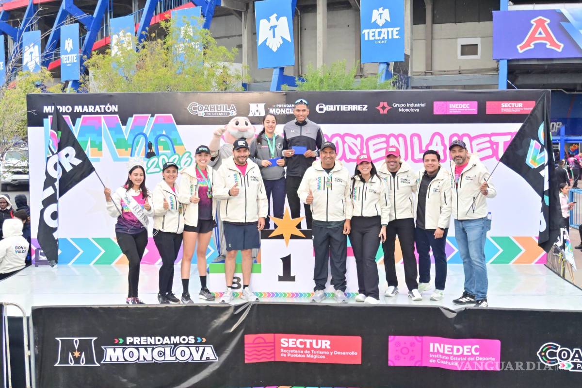 $!El Medio Maratón Monclova 2026 reunió a corredores locales y de otros estados del país, consolidándose como una de las competencias atléticas más importantes de la Región Centro de Coahuila.