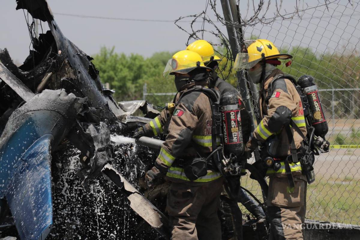 $!Se desploma helicóptero en Apodaca, Nuevo León; reportan un muerto