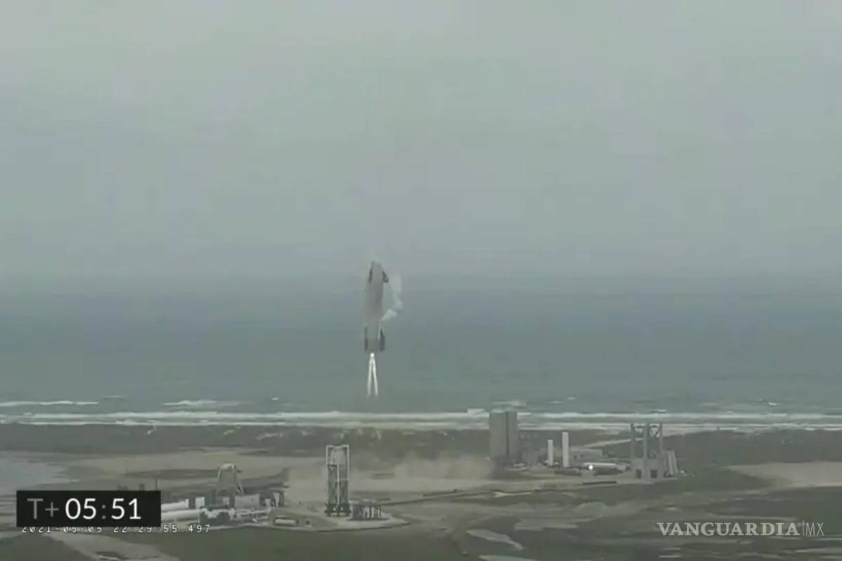 $!SpaceX lanzó y aterrizó con éxito su nave Starship, este es el cohete que Elon Musk pretende usar para aterrizar astronautas en la Luna y enviar gente a Marte.