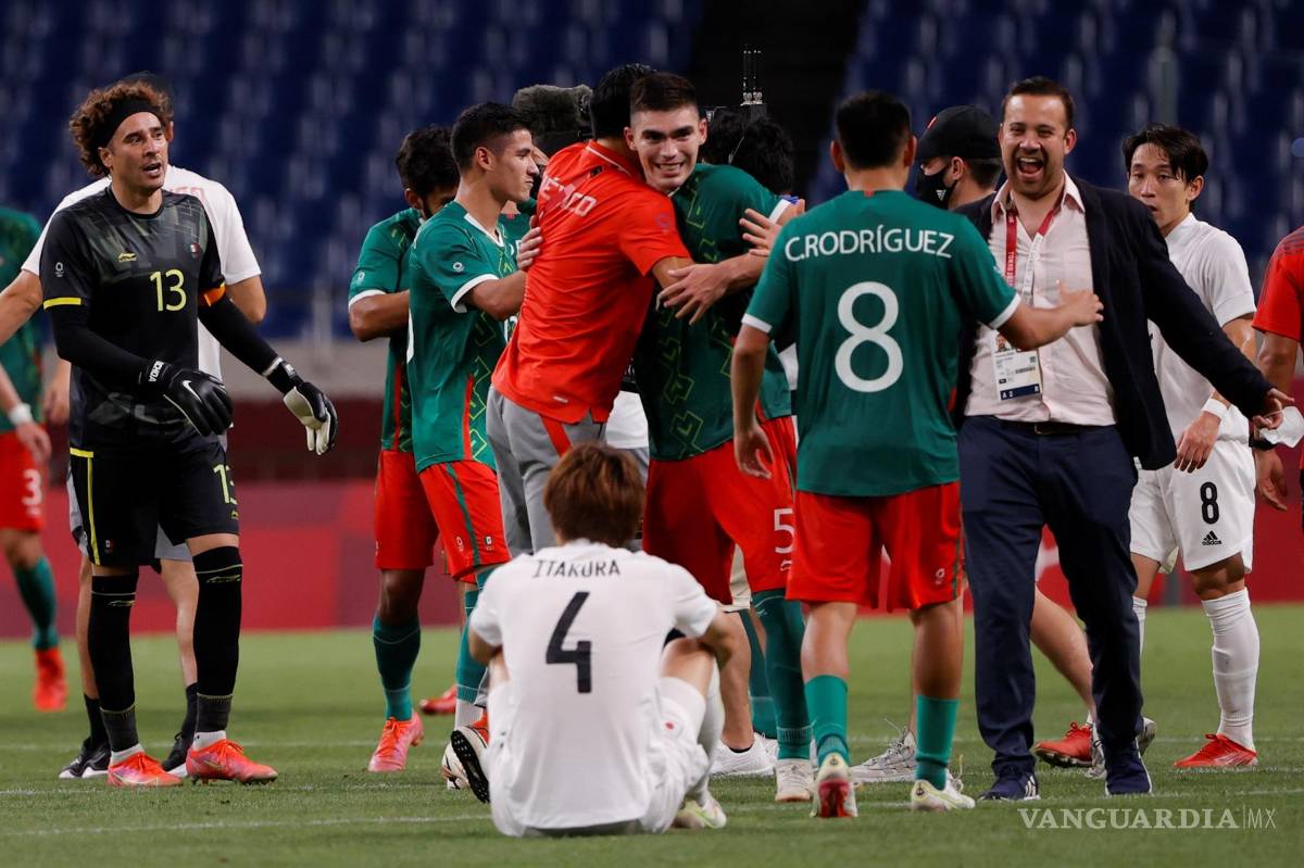 $!Tokio 2020: Mejores momentos en fotografías del partido entre México y Japón