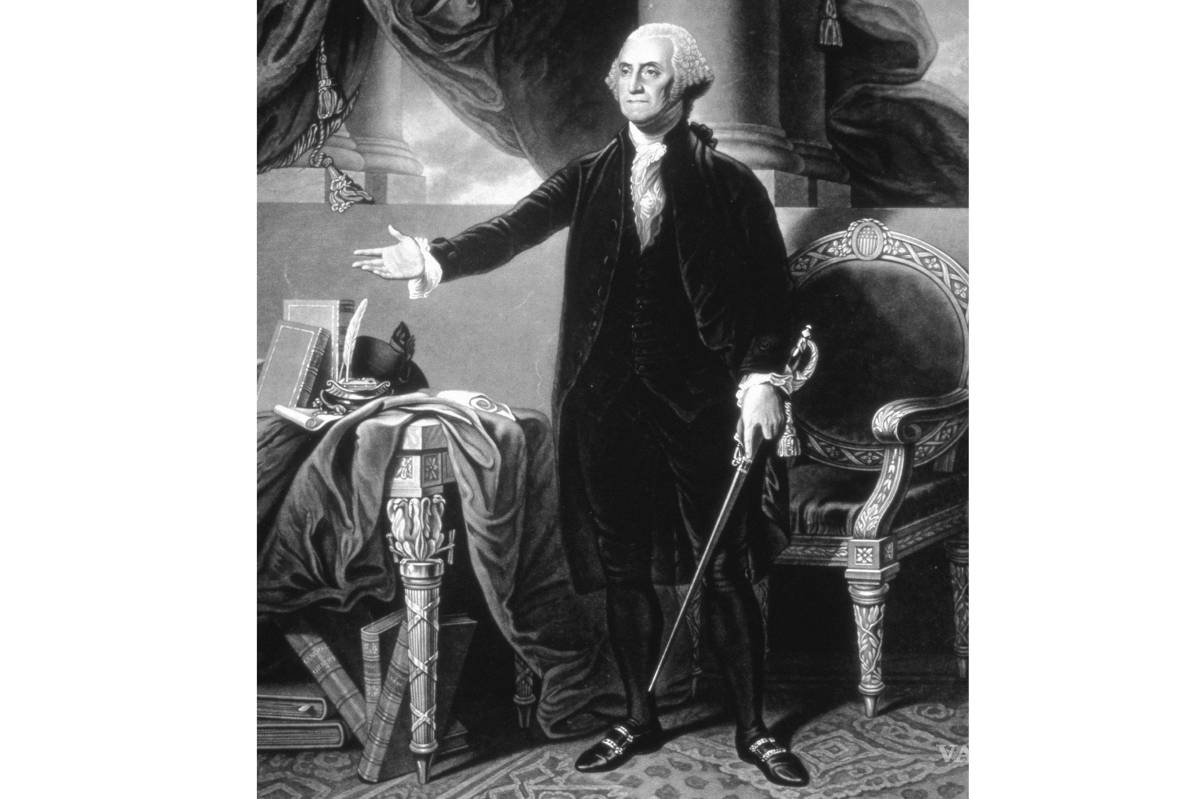 $!Imagen de la Biblioteca del Congreso muestra una representación del presidente George Washington