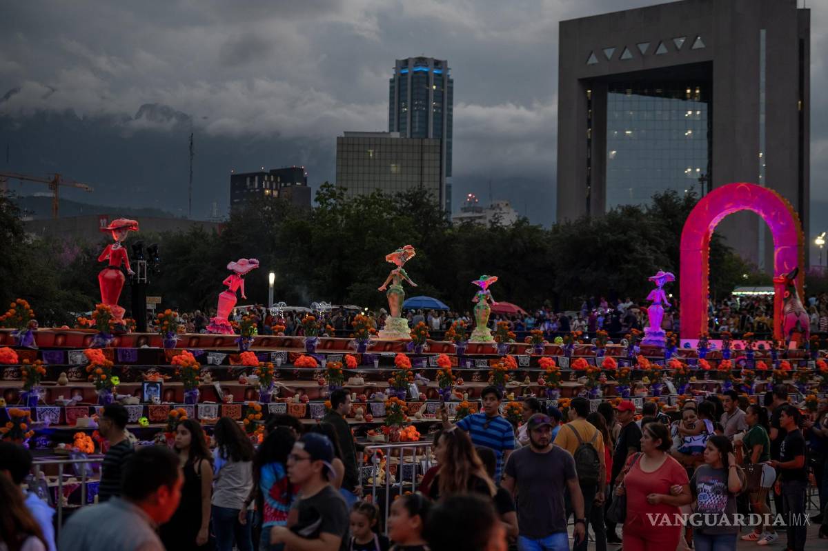 $!El altar se ubica en la explanada del Museo de Historia Mexicana.