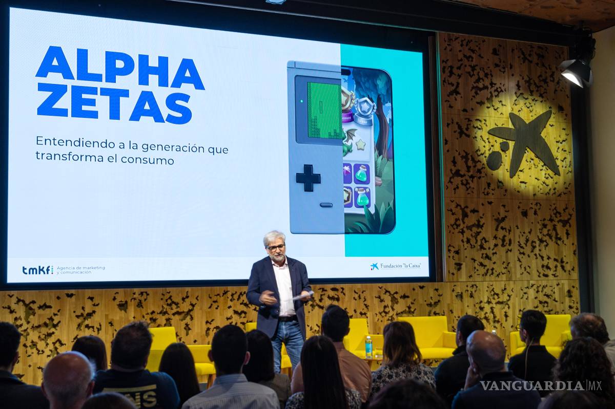 $!El especialista en mercadotecnia Miguel González-Durán durante un evento informativo sobre la generación Alpha Zeta.