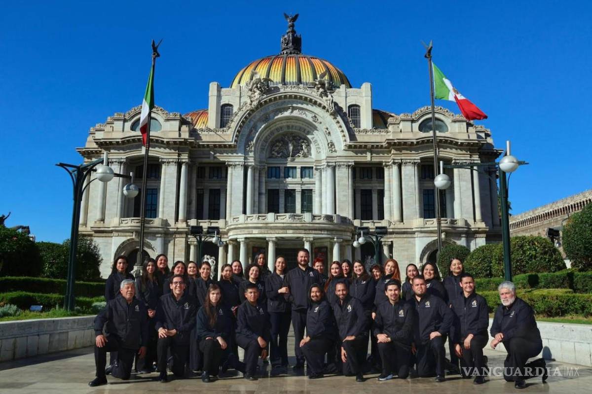 $!La gira artística incluyó conciertos en el Museo Nacional de Historia Castillo de Chapultepec, Casa de Coahuila y el Palacio de Bellas Artes.