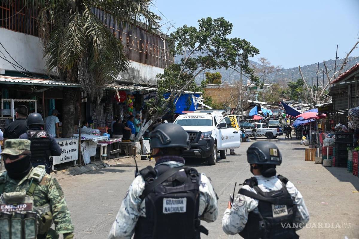 $!Desde noviembre, tras el paso del huracán “Otis”, al menos 10 mil elementos de la Guardia Nacional han sido desplegados.